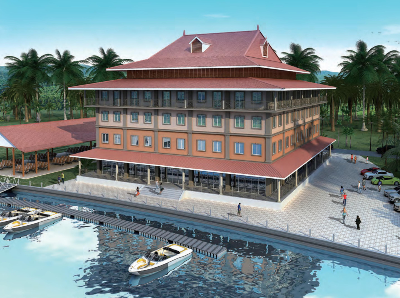 Seychelles Hotel, Yacht Marina and Office